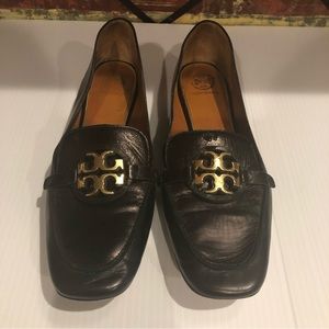 Tory Burch Metal Miller 15MM Loafer. Perfect black. Size 9
